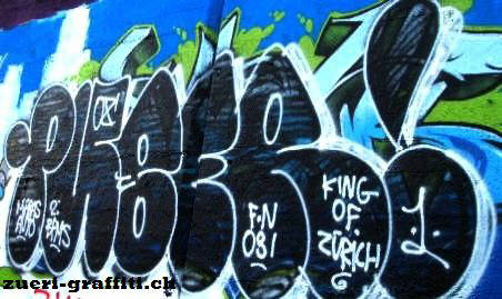 PUBER graffiti zurich switzerland. PUBER king of grffiti outlaws. sprayer graffiti tags