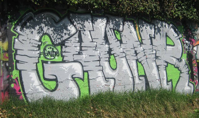 GAUNER graffiti letten zrichb
