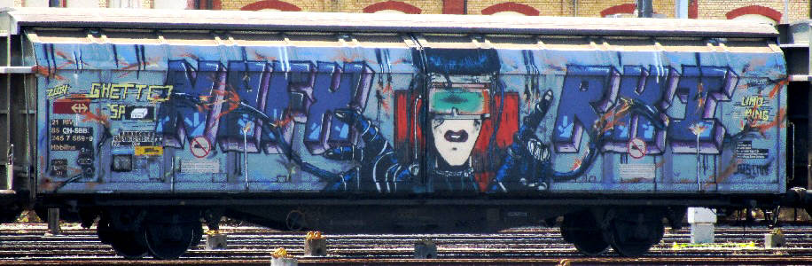 NOFX ghetto gterwagen graffiti