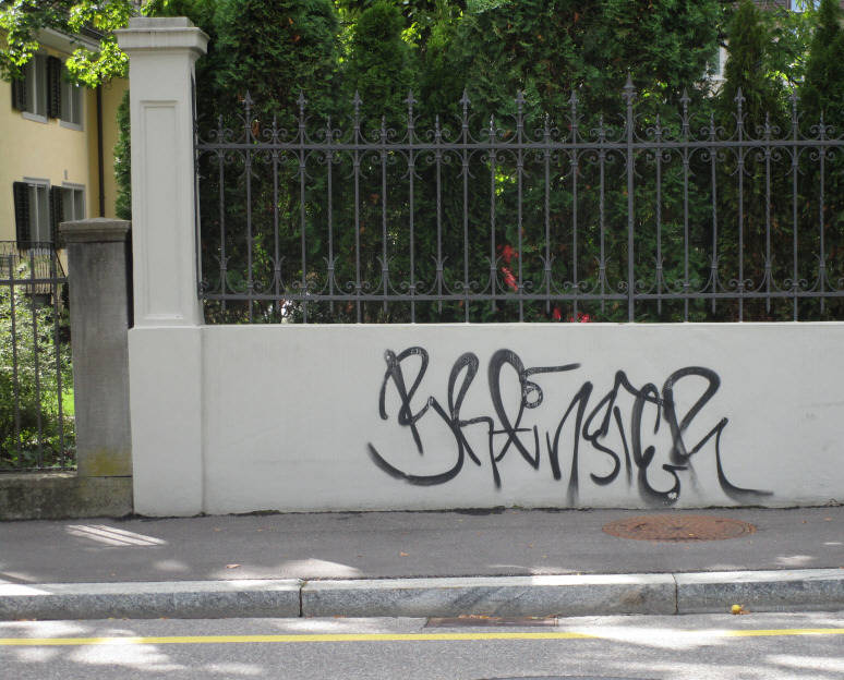 BRAIN SIER graffiti tag zrich