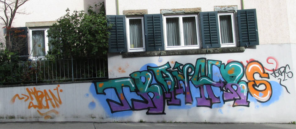 TRAN graffiti zrich