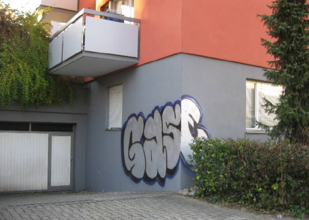 GASE graffiti zrich oerlikon berninaplatz schaffhauserstrasse oktober 2009