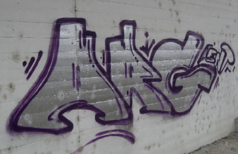 ARG graffiti bahnhof hardbrcke sbb