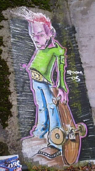 spoom skater graffiti zrich