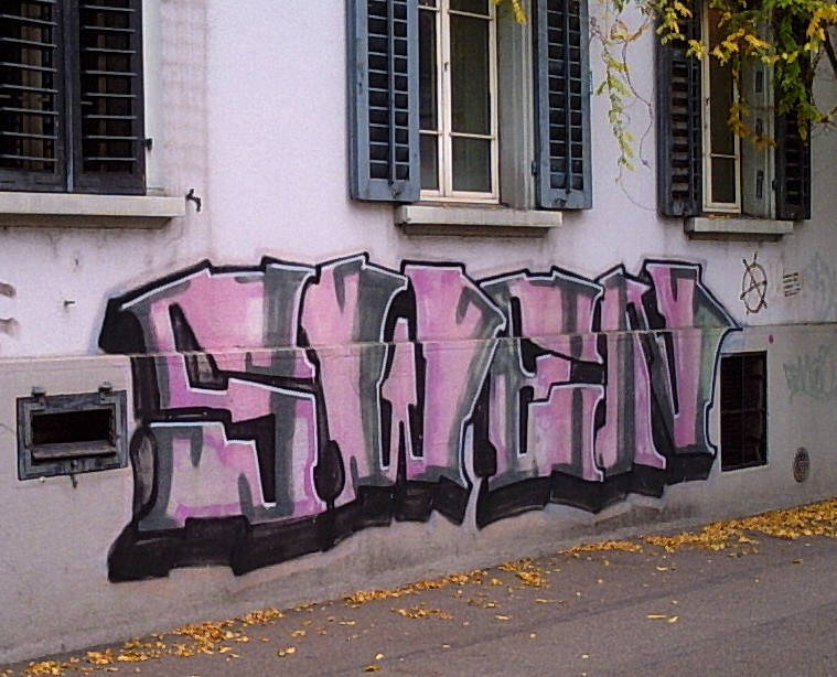 SWEN graffiti crew zuerich switzerland