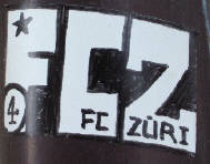 FCZ K-4 Kleber Kernstrasse Zrich-Aussersihl. zueri-graffiti grsst K4. FC Zri K4
