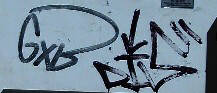 GXB graffiti tag zrich