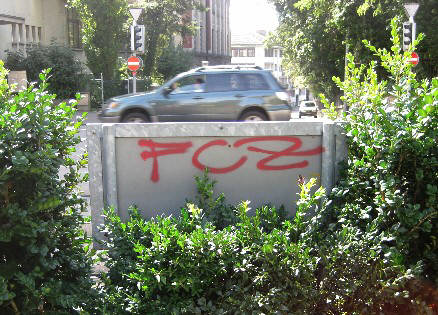 FCZ graffiti tag zrich
