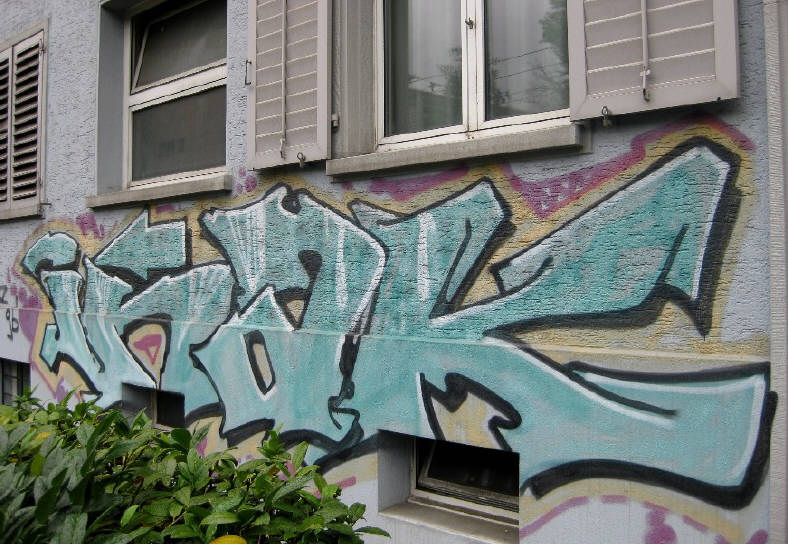 INAK graffiti zürich 