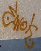 EWOK graffiti tag zrich