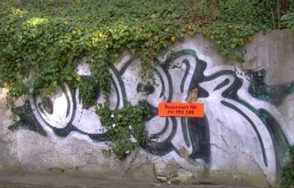ODEK graffiti zrich universittstrasse