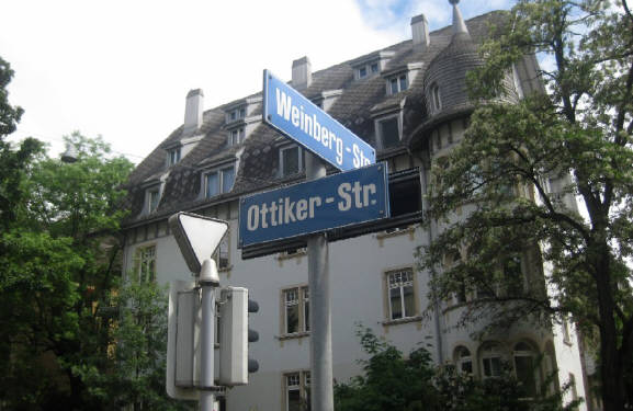 ecke weinbergstrasse und ottikerstrasse zrich unterstrass
